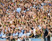22 July 2012; Dublin manager Pat Gilroy looks on during the match. Leinster GAA Football Senior Championship Final, Dublin v Meath, Croke Park, Dublin. Picture credit: Brian Lawless / SPORTSFILE
