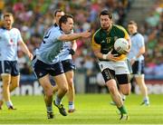 22 July 2012; Cian Ward, Meath, in action against Barry Cahill, Dublin. Leinster GAA Football Senior Championship Final, Dublin v Meath, Croke Park, Dublin. Picture credit: Brian Lawless / SPORTSFILE