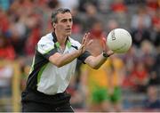 22 July 2012; Jim McGuinness, Donegal manager. Ulster GAA Football Senior Championship Final, Donegal v Down, St. Tiernach's Park, Clones, Co. Monaghan. Picture credit: Oliver McVeigh / SPORTSFILE