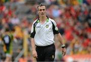 22 July 2012; Jim McGuinness, Donegal manager. Ulster GAA Football Senior Championship Final, Donegal v Down, St. Tiernach's Park, Clones, Co. Monaghan. Picture credit: Oliver McVeigh / SPORTSFILE