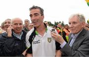 22 July 2012; Donegal managerJim McGuinness after the game. Ulster GAA Football Senior Championship Final, Donegal v Down, St. Tiernach's Park, Clones, Co. Monaghan. Picture credit: Oliver McVeigh / SPORTSFILE