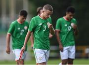 4 October 2017; Tyreke Wilson of Republic of Ireland following his side's draw during the UEFA European U19 Championship Qualifier match between Republic of Ireland and Azerbaijan at Regional Sports Centre in Waterford. Photo by Seb Daly/Sportsfile