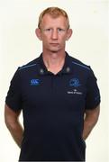 15 August 2017; Leinster head coach Leo Cullen photographed at Leinster Rugby Headquarters in Dublin. Photo by Ramsey Cardy/Sportsfile