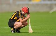 28 July 2012; Kilkenny's Grace Walsh shows her disappointment at the final whistle. All-Ireland Senior Camogie Championship, Quarter-Final Qualifier, Dublin v Kilkenny, O'Moore Park, Portlaoise, Co. Laois. Picture credit: Pat Murphy / SPORTSFILE