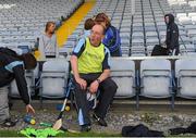 28 July 2012; Dublin manager Denis Murphy after his side won by a single point. All-Ireland Senior Camogie Championship, Quarter-Final Qualifier, Dublin v Kilkenny, O'Moore Park, Portlaoise, Co. Laois. Picture credit: Pat Murphy / SPORTSFILE