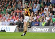 29 July 2012; Henry Shefflin, Kilkenny, celebrates after scoring his side's first point of the game. GAA Hurling All-Ireland Senior Championship Quarter-Final, Kilkenny v Limerick, Semple Stadium, Thurles, Co. Tipperary. Picture credit: Diarmuid Greene / SPORTSFILE