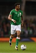 6 October 2017; Cyrus Christie of Republic of Ireland during the FIFA World Cup Qualifier Group D match between Republic of Ireland and Moldova at Aviva Stadium in Dublin. Photo by Stephen McCarthy/Sportsfile