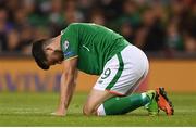 6 October 2017; Shane Long of Republic of Ireland during the FIFA World Cup Qualifier Group D match between Republic of Ireland and Moldova at Aviva Stadium in Dublin. Photo by Stephen McCarthy/Sportsfile