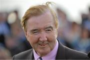 30 July 2012; Trainer Dermot Weld after he sent out Midnight Music to win the Carlton Hotel Galway City Handicap. Galway Racing Festival 2012, Ballybrit, Galway. Picture credit: Barry Cregg / SPORTSFILE