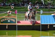 30 July 2012; France's Denis Mesples, on Oregon De La Vigne, competes during the individual and team eventing cross country. London 2012 Olympic Games, Equestrian Greenwich Park, Greenwich, London, England. Picture credit: Brendan Moran / SPORTSFILE
