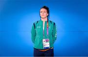 31 July 2012; Ireland's Grainne Murphy following a press conference where she announced her withdrawal from the London 2012 Olympic Games due to illness. London 2012 Olympic Games, Grainne Murphy Press Conference, Olympic Park, Stratford, London, England. Picture credit: David Maher / SPORTSFILE