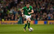 6 October 2017; Stephen Ward of Republic of Ireland during the FIFA World Cup Qualifier Group D match between Republic of Ireland and Moldova at Aviva Stadium in Dublin. Photo by Stephen McCarthy/Sportsfile