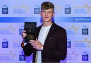 7th October 2017; Electric Ireland present Galway's Darren Morrissey with his 2017 Electric Ireland GAA Minor Star Award as voted for by a panel of GAA legends which includes Oisin McConville, Andy McEntee, Donal Og Cusack and Mattie Kenny. Sponsor to the GAA Minor Championships, Electric Ireland today honoured 15 minor players from, football and 15 players from hurling at the inaugural annual Electric Ireland Minor Star Awards in Croke Park #GAAThisIsMajor. Photo by Eóin Noonan/Sportsfile