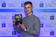 7th October 2017; Electric Ireland present Dublin's Sean Currie with his 2017 Electric Ireland GAA Minor Star Award as voted for by a panel of GAA legends which includes Oisin McConville, Andy McEntee, Donal Og Cusack and Mattie Kenny. Sponsor to the GAA Minor Championships, Electric Ireland today honoured 15 minor players from, football and 15 players from hurling at the inaugural annual Electric Ireland Minor Star Awards in Croke Park #GAAThisIsMajor. Photo by Eóin Noonan/Sportsfile