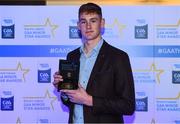 7th October 2017; Electric Ireland present Dublin's Peadar Ó Cofaigh Byrne with his 2017 Electric Ireland GAA Minor Star Award as voted for by a panel of GAA legends which includes Oisin McConville, Andy McEntee, Donal Og Cusack and Mattie Kenny. Sponsor to the GAA Minor Championships, Electric Ireland today honoured 15 minor players from, football and 15 players from hurling at the inaugural annual Electric Ireland Minor Star Awards in Croke Park #GAAThisIsMajor. Photo by Eóin Noonan/Sportsfile