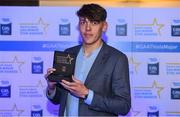 7th October 2017; Electric Ireland present Kerry's David Clifford with his 2017 Electric Ireland GAA Minor Star Award as voted for by a panel of GAA legends which includes Oisin McConville, Andy McEntee, Donal Og Cusack and Mattie Kenny. Sponsor to the GAA Minor Championships, Electric Ireland today honoured 15 minor players from, football and 15 players from hurling at the inaugural annual Electric Ireland Minor Star Awards in Croke Park #GAAThisIsMajor. Photo by Eóin Noonan/Sportsfile