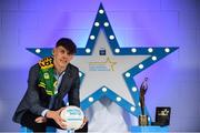 7 October 2017; Electric Ireland presents Kerry's David Clifford with the 2017 Electric Ireland Footballer of the Year award as voted for by a panel of GAA legends which includes Oisin McConville, Andy McEntee, Donal Og Cusack and Mattie Kenny. Sponsor to the GAA Minor Championships, Electric Ireland today honoured 15 minor players from, football and 15 players from hurling at the inaugural annual Electric Ireland Minor Star Awards in Croke Park #GAAThisIsMajor. Photo by Sam Barnes/Sportsfile