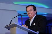 7 October 2017;  Marty Morrissey speaking during the Electric Ireland GAA Minor Star Awards at Croke Park in Dublin. Photo by Sam Barnes/Sportsfile