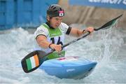 1 August 2012; Ireland's Eoin Rheinisch competes in the semi-final of the Men's Kayak Single K1 where he finished in 14th place and did not qualify for the final. London 2012 Olympic Games, Canoeing, Lee Valley White Water Centre, Waltham Cross, Hertfordshire, London, England. Picture credit: Brendan Moran / SPORTSFILE