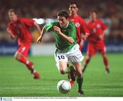 16 October 2002; Robbie Keane, Republic of Ireland. Soccer. Picture credit; Damien Eagers / SPORTSFILE