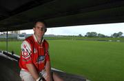 22 May 2002; Peter McGinnity pictured during Louth Football team training in O'Rathilligh Park, Drogheda, Co. Louth. Picture credit; Matt Browne / SPORTSFILE *EDI*