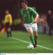 16 October 2002; Robbie Keane, Republic of Ireland. Soccer. Picture credit; Aoife Rice / SPORTSFILE