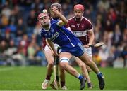 8 October 2017; Conor Stakelum of Thurles Sarsfields in action against Paddy Stapleton of  Borris-Ileigh during the Tipperary County Senior Hurling Championship Final match between Thurles Sarsfields and Borris-Ileigh at Semple Stadium in Thurles, Co Tipperary. Photo by Matt Browne/Sportsfile