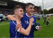 8 October 2017; Conor Stakelum and Cathal Moloney of Thurles Sarsfields celebrate after the Tipperary County Senior Hurling Championship Final match between Thurles Sarsfields and Borris-Ileigh at Semple Stadium in Thurles, Co Tipperary. Photo by Matt Browne/Sportsfile
