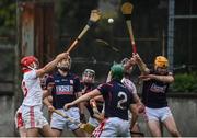 8 October 2017; Eoghan Dunne of St Brigid's scores his side's second goal during the Dublin County Senior Hurling Championship Quarter-Final match between Cuala and St Brigid's at O'Toole Park in Dublin. Photo by David Fitzgerald/Sportsfile