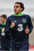 8 October 2017; Reece Grego-Cox of Republic of Ireland U21 during squad training at Tallaght Stadium in Dublin. Photo by David Fitzgerald/Sportsfile