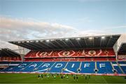 8 October 2017; Republic of Ireland's players during squad training at Cardiff City Stadium in Cardiff, Wales. Photo by Stephen McCarthy/Sportsfile