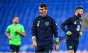 8 October 2017; Republic of Ireland assistant manager Roy Keane during squad training at Cardiff City Stadium in Cardiff, Wales. Photo by Stephen McCarthy/Sportsfile