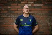 9 October 2017; Leinster's Devin Toner poses for a portrait after a press conference at Leinster Rugby HQ in UCD, Belfield, Dublin. Photo by Piaras Ó Mídheach/Sportsfile