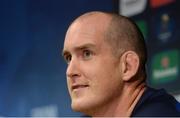 9 October 2017; Leinster's Devin Toner during a press conference at Leinster Rugby HQ in UCD, Belfield, Dublin. Photo by Piaras Ó Mídheach/Sportsfile