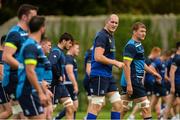 9 October 2017; Leinster's Devin Toner during squad training at Thornfields in UCD, Belfield, Dublin. Photo by Piaras Ó Mídheach/Sportsfile