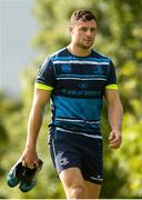 9 October 2017; Leinster's Robbie Henshaw arrives for squad training at Thornfields in UCD, Belfield, Dublin. Photo by Piaras Ó Mídheach/Sportsfile