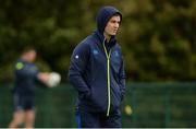 9 October 2017; Leinster's Jonathan Sexton during squad training at Thornfields in UCD, Belfield, Dublin. Photo by Piaras Ó Mídheach/Sportsfile
