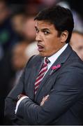 9 October 2017; Wales manager Chris Coleman during the FIFA World Cup Qualifier Group D match between Wales and Republic of Ireland at Cardiff City Stadium in Cardiff, Wales. Photo by Seb Daly/Sportsfile