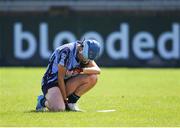 4 August 2012; A dejected Louise O'Hara, Dublin, after the game. All-Ireland Senior Camogie Championship Quarter-Final, Dublin v Offaly, Parnell Park, Dublin. Picture credit: Ray Lohan / SPORTSFILE