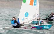 4 August 2012; Ireland's Annalise Murphy competes in the women's laser radial class. London 2012 Olympic Games, Sailing, Weymouth & Portland National Sailing Academy, Portland, Dorset, England. Picture credit: David Branigan / SPORTSFILE