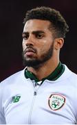 9 October 2017; Cyrus Christie of Republic of Ireland during the FIFA World Cup Qualifier Group D match between Wales and Republic of Ireland at Cardiff City Stadium in Cardiff, Wales. Photo by Stephen McCarthy/Sportsfile