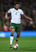 9 October 2017; Cyrus Christie of Republic of Ireland during the FIFA World Cup Qualifier Group D match between Wales and Republic of Ireland at Cardiff City Stadium in Cardiff, Wales. Photo by Stephen McCarthy/Sportsfile