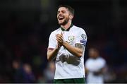 9 October 2017; Robbie Brady of Republic of Ireland following the FIFA World Cup Qualifier Group D match between Wales and Republic of Ireland at Cardiff City Stadium in Cardiff, Wales. Photo by Stephen McCarthy/Sportsfile