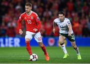 9 October 2017; Aaron Ramsey of Wales during the FIFA World Cup Qualifier Group D match between Wales and Republic of Ireland at Cardiff City Stadium in Cardiff, Wales. Photo by Stephen McCarthy/Sportsfile