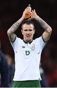 9 October 2017; Glenn Whelan of Republic of Ireland following the FIFA World Cup Qualifier Group D match between Wales and Republic of Ireland at Cardiff City Stadium in Cardiff, Wales. Photo by Stephen McCarthy/Sportsfile