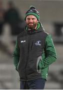 6 October 2017; Connacht assistant coach Nigel Carolan during the Guinness PRO14 Round 6 match between Ulster and Connacht at  the Kingspan Stadium in Belfast. Photo by Ramsey Cardy/Sportsfile