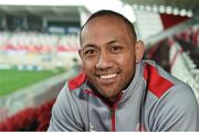 10 October 2017; Christian Lealiifano of Ulster after a press conference at Kingspan Stadium in Belfast. Photo by Oliver McVeigh/Sportsfile