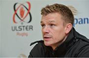 10 October 2017; Ulster assistant coach Dwayne Peel during Ulster Rugby Press Conference at Kingspan Stadium in Belfast. Photo by Oliver McVeigh/Sportsfile