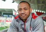 10 October 2017; Christian Lealiifano of Ulster after a press conference at Kingspan Stadium in Belfast. Photo by Oliver McVeigh/Sportsfile