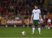 9 October 2017; Robbie Brady of Republic of Ireland during the FIFA World Cup Qualifier Group D match between Wales and Republic of Ireland at Cardiff City Stadium in Cardiff, Wales. Photo by Seb Daly/Sportsfile